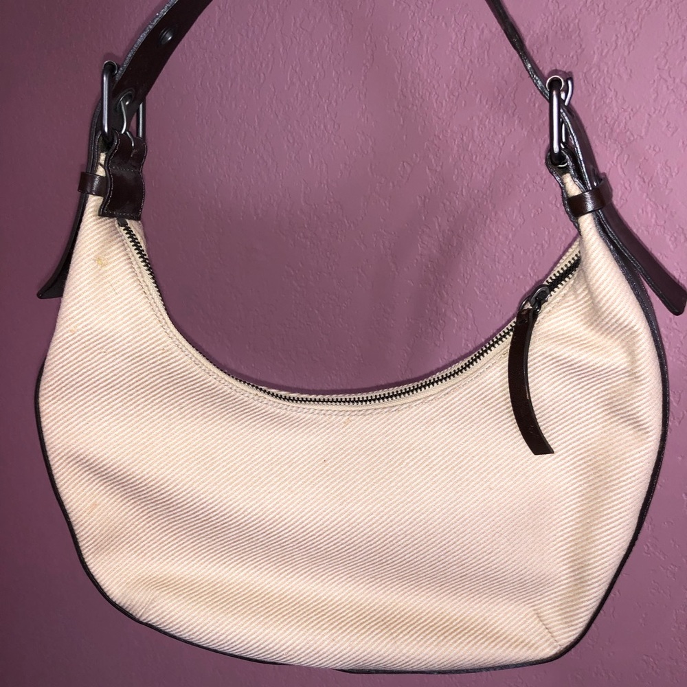 banana republic buckled shoulder bag